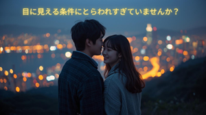 目に見える条件にとらわれすぎていませんか？